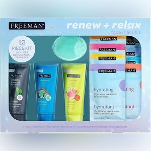 Freeman Renew & Relax Face Mask Kit NIB/NWT